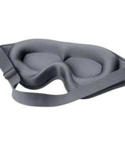 Luxury Comfortable 3D Sleeping Mask - Silver