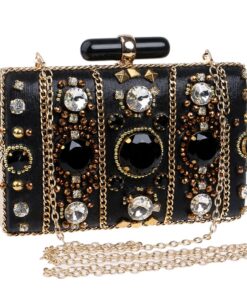 Luxury Rhinestone Purse Wedding Evening Party Handbag