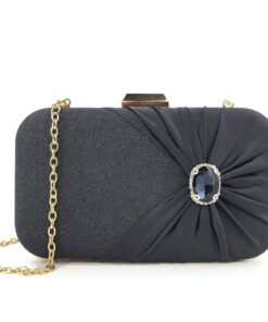 Luxury Women Evening Bag Wedding Evening Party Handbag - Black