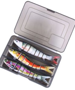 Luya Knotty 3pcs Plastic Lure (13.7cm)