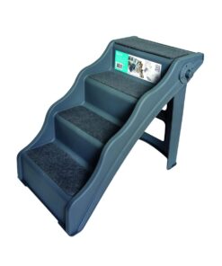 M-Pets Foldable Dog Stairs - 4 steps