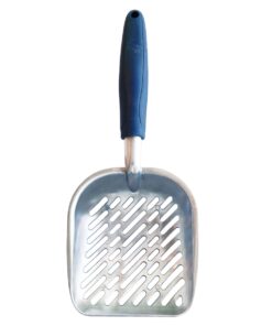 M-Pets Litter Scoop for Cats - Chrome