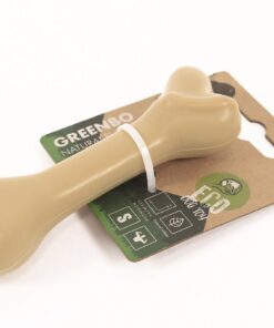 M-Pets Natural Rubber Bone Dog Toy - S