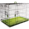 M-Pets Voyager Wire Crate Large - Green
