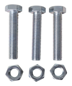 M12X 60 M/S SET & NUT ZP QTY:5(M/SSET120605)