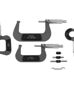 MAC AFRIC 0-100 MM 4 PCS Outside Micrometre Set