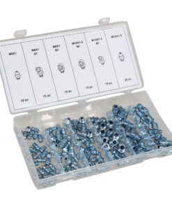 MAC AFRIC 110 Piece Metric Universal Grease Nipple Fittings Set