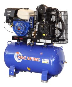MAC AFRIC 150 Litre 10.5 KW (15 HP) Petrol Belt Driven Compressor
