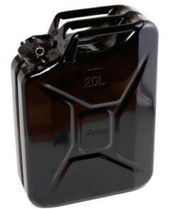 MAC AFRIC 20 Litre Jerry Can - Black - 0.8 mm Wall Thickness