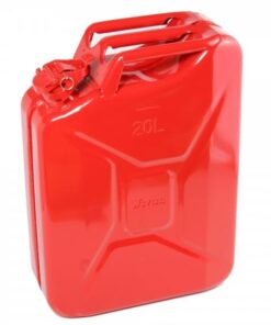 MAC AFRIC 20 Litre Jerry Can - Red - 0.8 mm Wall Thickness