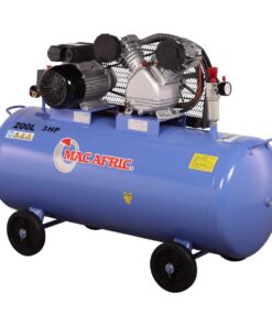 MAC AFRIC 200 Litre 2.2 KW (3 HP) 230 V Belt Driven "V-Type" Compressor