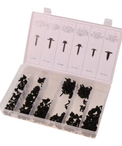 MAC AFRIC 210 pce Black Trim Screw Assortment