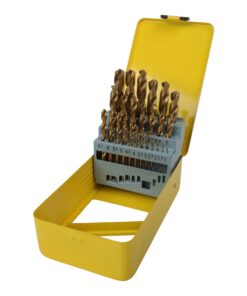 MAC AFRIC 25 PCS Titanium Drill Bit Set (Yellow Case)