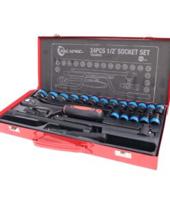 MAC AFRIC 25-Piece 1/2" Drive Phosphate Finish Socket Set