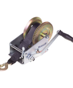 MAC AFRIC 3000 LBS Hand Gear Winch with Nylon Strap
