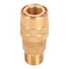 MAC AFRIC 3/8" Male Milton Type Quick Coupling (Brass)
