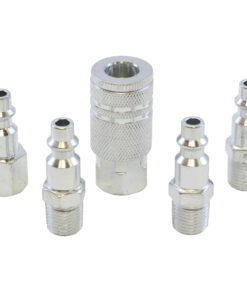 MAC AFRIC 5 PCS 1/4" BSP Galvanised Zinc Coupler Set