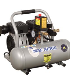 MAC AFRIC 6 Litre 0.75 KW (3/4 HP) 230 V Oil Free Air Compressor (Aluminium Tank)