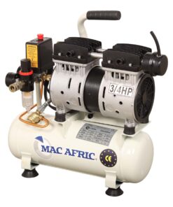 MAC AFRIC 6 Litre 0.75 KW (3/4 HP) 230 V Oil Free Air Compressor