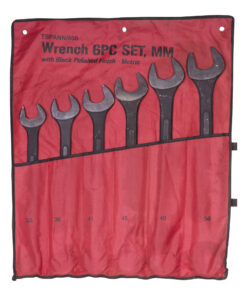 MAC AFRIC 6 PCS Black Oxide Jumbo Wrench Set (Metric Carbon Steel)