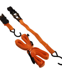 MAC AFRIC 680Kg 2pce Ratchet Tie Down 25mm x 4.5M