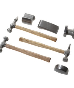 MAC AFRIC 7 pce Panel Beating Set with Wooden Handles