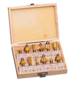 MAC AFRIC 8 MM 12 Piece Router Bit Set