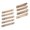MAC AFRIC 9 Pair 1/4" Inch Precision Parallel Set