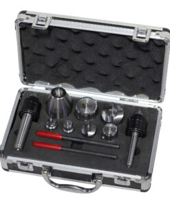 MAC AFRIC 9 PCS Set Drive & Live Centers Set in Aluminium Case