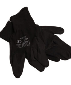 MAC AFRIC Black Nitrile Sandy Finish Work Gloves (Size 10)