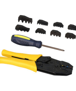 MAC AFRIC Crimping Plier Set Including 5 Interchangeable Inserts