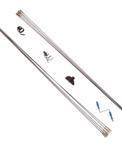 MAC AFRIC DRAINMAN SA Plumbers Drain Rod Set (6 MM) with Rubber Plunger