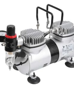 MAC AFRIC Dual Cylinder Mini Oil Free Compressor