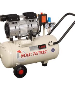 MAC AFRIC Professional 24 Litre 0.6 KW (0.8 HP) 230 V Oil Free Silent Air Compressor