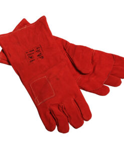 MAC AFRIC Red Heat Resistant Gloves - Elbow Length (Size 10)