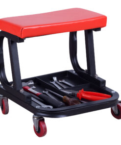 MAC AFRIC Rolling Creeper Seat with Cushion & Tool Tray