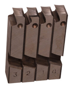 MAC AFRIC Set of Dies for Pipe Threading Equipment- 1" - 2" DIE FOR GPIPTH/007