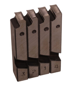 MAC AFRIC Set of Dies for Pipe Threading Equipment- 1/2" - 3/4" NPT DIES FOR GPIPTH/007