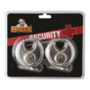 MACKIE 70 MM Discus Padlock (2 Locks)
