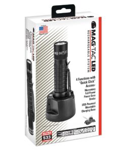 Mag-Tac Rechargeable Led Plain Head 230V/12V