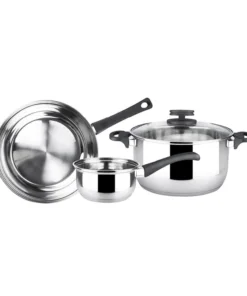 Magefesa Style Stainless Steel 4pc Cookware Set