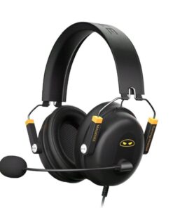 MageGee - Pilot - Gaming Headset With Omnidirectional Mic - Black & Yellow