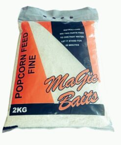 Magic Baits 2kg Carp Fishing Mealiebom Popcorn Feed Fine