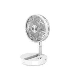 Magnetic Base Telescopic LED Fan With Folding And Adjustable Height