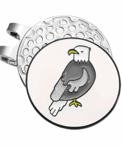 Magnetic Golf Hat Clip with Removable Ball Marker - Eagle