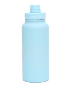 MagStream 1L Stainless Steel Water Bottle with Magsafe Compatible Phone Holder - Blue