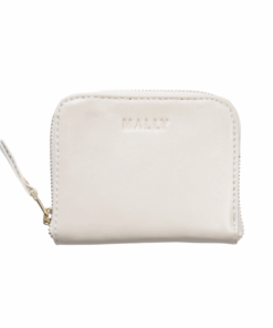 Mally Leather Bags Onyx Hand Made Genuine Leather Small Ladies Wallet - Stone