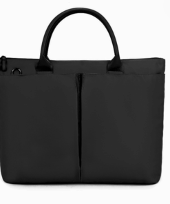 MamaMia - Classic Briefcase Laptop Bag - 15.6-Inch - Black