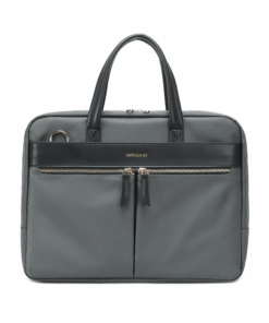 MamaMia Luxury Briefcase Laptop Bag (16inch) - Grey