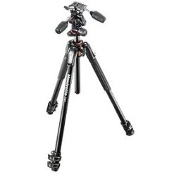 Manfrotto MK190XPRO3-3W 190 Aluminium 3-Section Kit with XPRO 3-Way Head